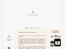 Tablet Screenshot of bioneem.com.br